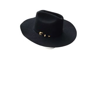 Stetson Stallion Black Oakmont. Brim 4 Size 7 3/8